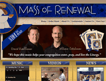 Tablet Screenshot of massofrenewal.com